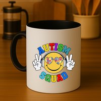 Autism Squad Team Support Inclusion And Awareness Mug