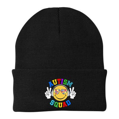 Autism Squad Team Support Inclusion And Awareness Beanie