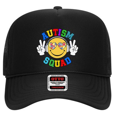 Autism Squad Team Support Inclusion And Awareness Trucker Hat
