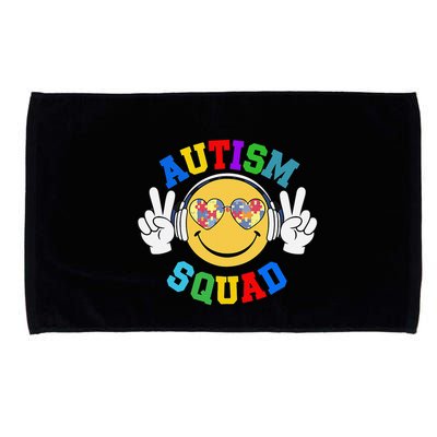 Autism Squad Team Support Inclusion And Awareness Microfiber Hand Towel