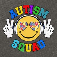 Autism Squad Team Support Inclusion And Awareness Cotton Canvas Backpack