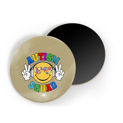 Autism Squad Team Support Inclusion And Awareness Magnet