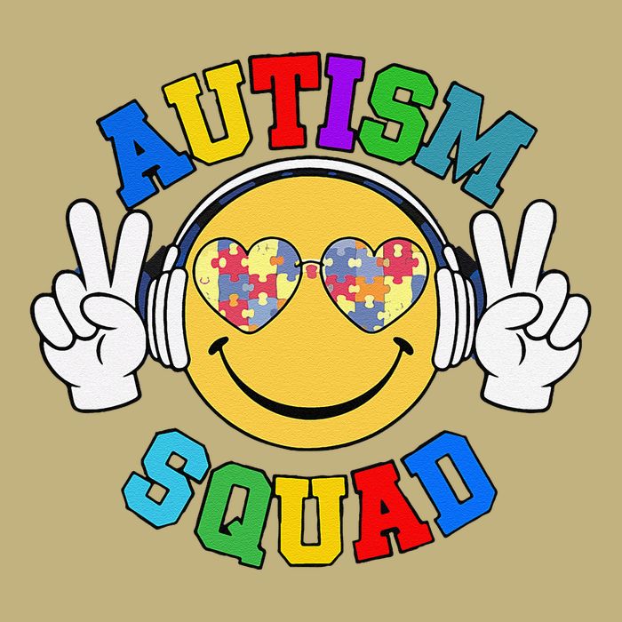 Autism Squad Team Support Inclusion And Awareness Mousepad