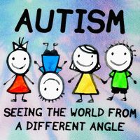 Autism Seeing The World From A Different Angle Autism Gifts Legacy Tie Dye Trucker Hat