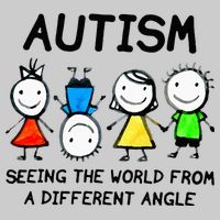 Autism Seeing The World From A Different Angle Autism Gifts Tie-Dye T-Shirt