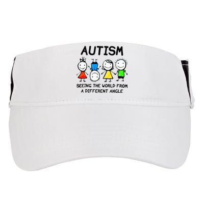 Autism Seeing The World From A Different Angle Autism Gifts Adult Drive Performance Visor