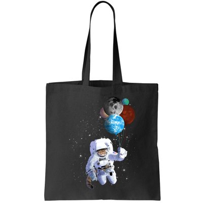 Astro Cat With Planet Balloons Bag