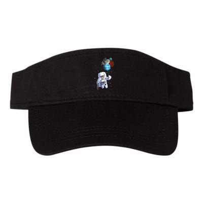 Astro Cat With Planet Balloons Visor