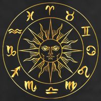 Astrology - Collection of hand drawn zodiac signs Cool Comfort Performance Bucket Hat