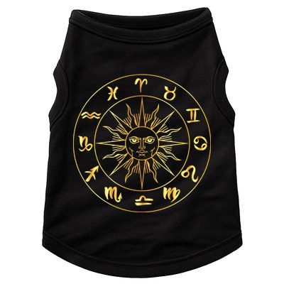 Astrology - Collection of hand drawn zodiac signs Doggie Tank