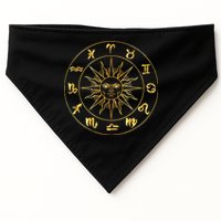 Astrology - Collection of hand drawn zodiac signs USA-Made Doggie Bandana