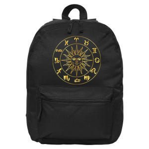 Astrology - Collection of hand drawn zodiac signs 16 in Basic Backpack