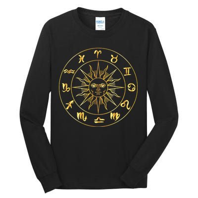 Astrology - Collection of hand drawn zodiac signs Tall Long Sleeve T-Shirt