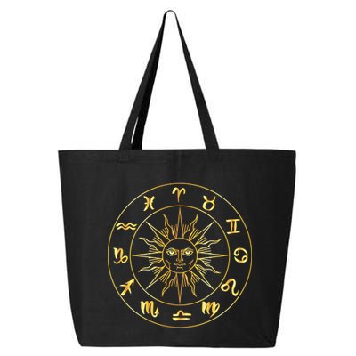 Astrology - Collection of hand drawn zodiac signs 25L Jumbo Tote
