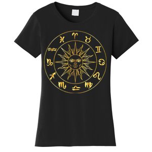 Astrology - Collection of hand drawn zodiac signs Women's T-Shirt