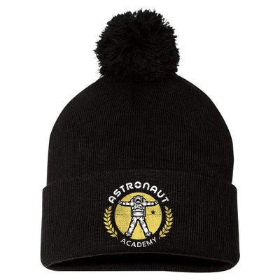 Astronaut Academy Pom Pom 12in Knit Beanie