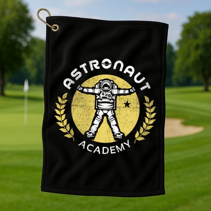 Astronaut Academy Golf Towel