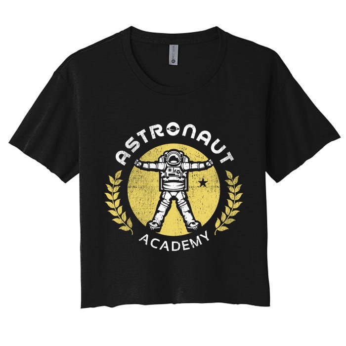 Astronaut Academy Women's Crop Top Tee
