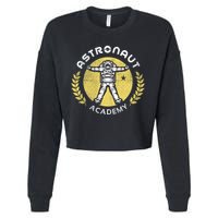 Astronaut Academy Cropped Pullover Crew