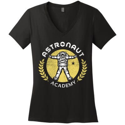 Astronaut Academy Women's V-Neck T-Shirt