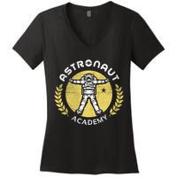 Astronaut Academy Women's V-Neck T-Shirt