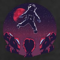 Astronaut Alien Cool Comfort Performance Bucket Hat