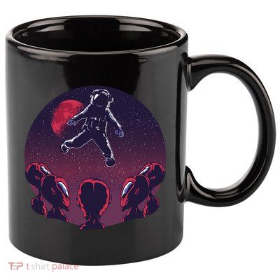 Astronaut Alien 11oz C Handle Ceramic Mug