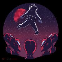 Astronaut Alien 16 in Basic Backpack