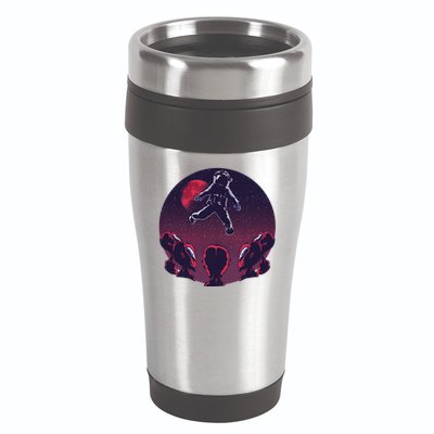 Astronaut Alien 16oz Travel Tumbler