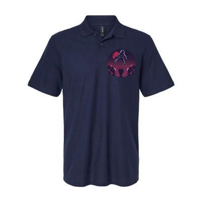 Astronaut Alien Softstyle Adult Sport Polo