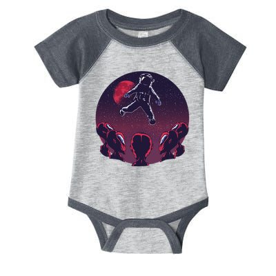 Astronaut Alien Infant Baby Jersey Bodysuit