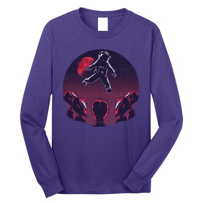 Astronaut Alien Long Sleeve Shirt