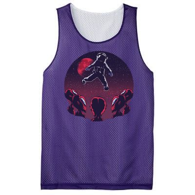 Astronaut Alien Mesh Reversible Basketball Jersey Tank