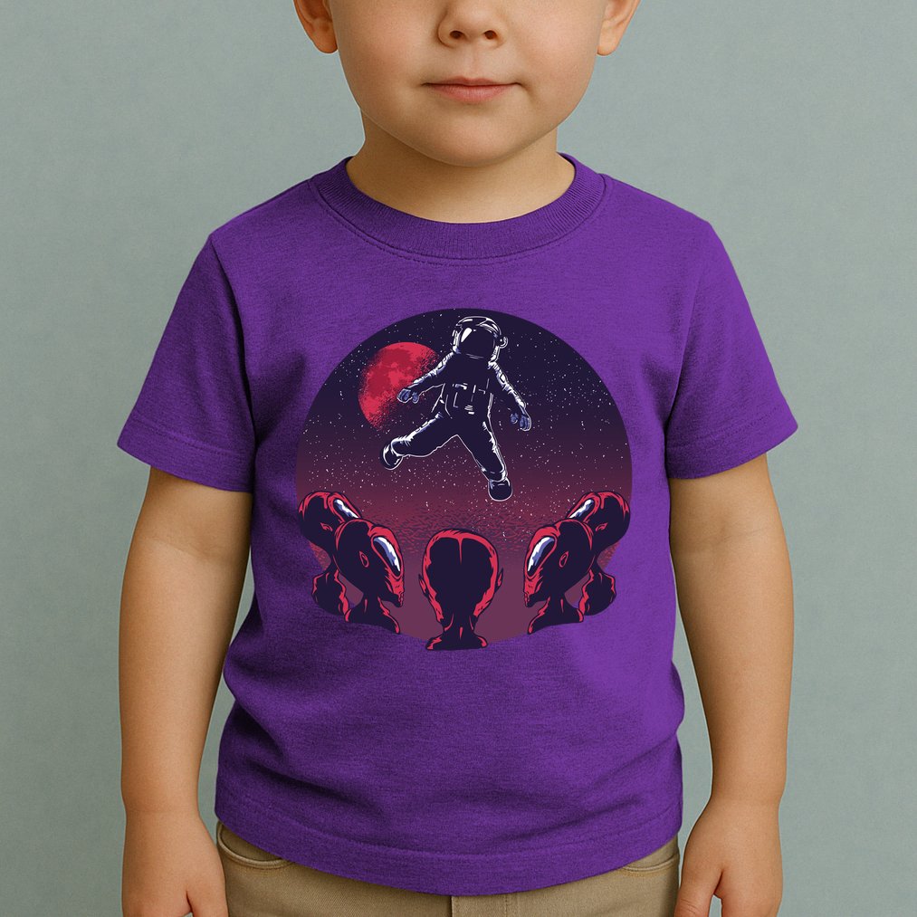 Astronaut Alien Toddler T-Shirt