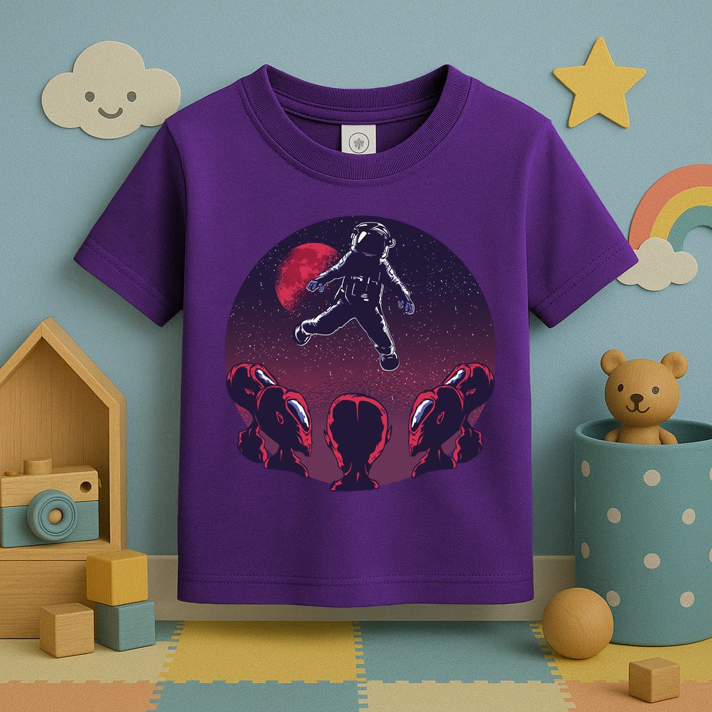 Astronaut Alien Toddler T-Shirt