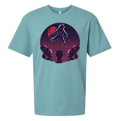 Astronaut Alien Sueded Cloud Jersey T-Shirt