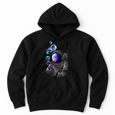 Astronaut Blowing Space Bubbles Hoodie