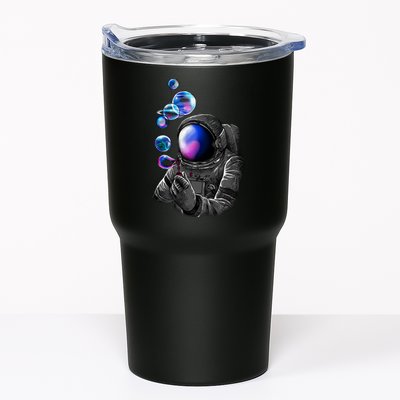 Astronaut Blowing Space Bubbles Tumbler