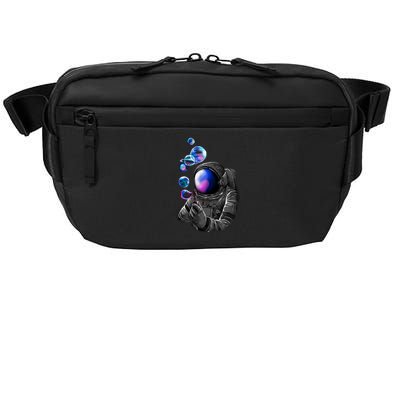 Astronaut Blowing Space Bubbles Crossbody Pack