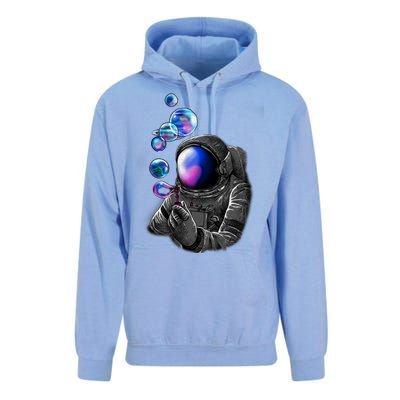 Astronaut Blowing Space Bubbles Unisex Surf Hoodie