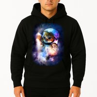 Astronaut Cat In Space Hoodie