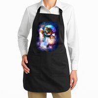 Astronaut Cat In Space Apron