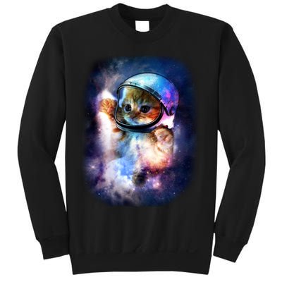 Astronaut Cat In Space Sweatshirt