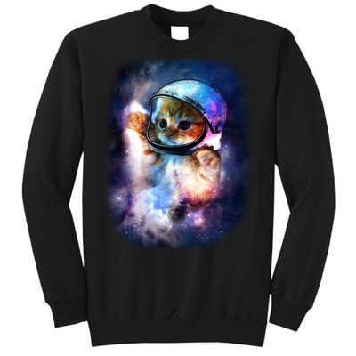 Astronaut Cat In Space Sweatshirt