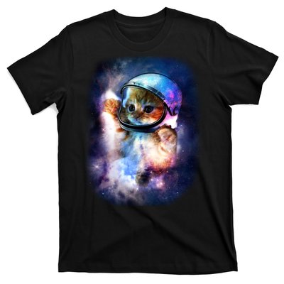 Astronaut Cat In Space T-Shirt