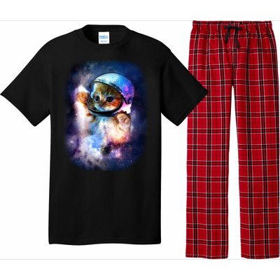 Astronaut Cat In Space Pajama Set