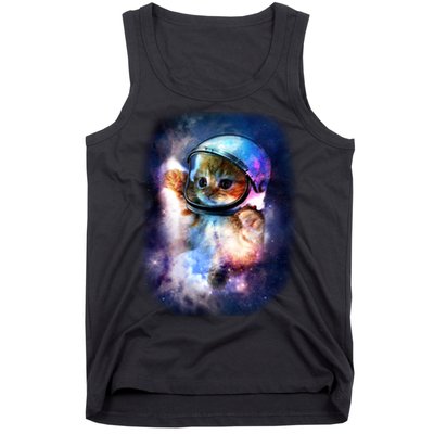 Astronaut Cat In Space Tank Top