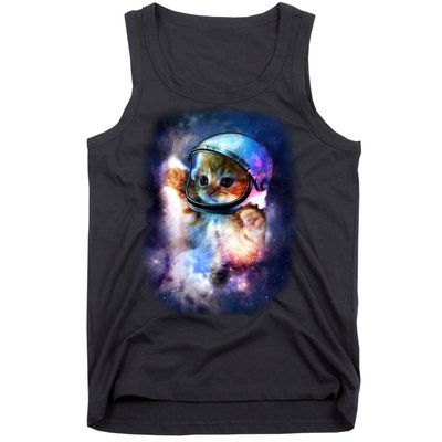 Astronaut Cat In Space Tank Top