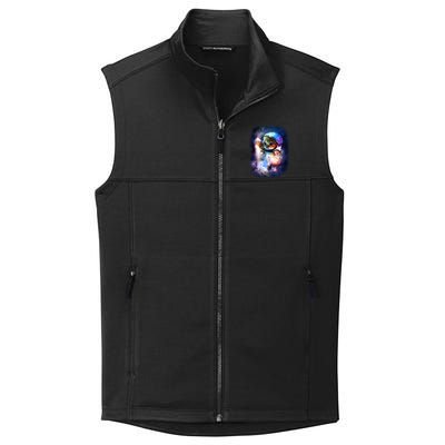 Astronaut Cat In Space Collective Smooth Fleece Vest