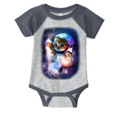 Astronaut Cat In Space Infant Baby Jersey Bodysuit